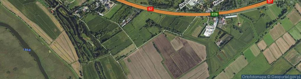 Zdjęcie satelitarne Nowe Pole ul.